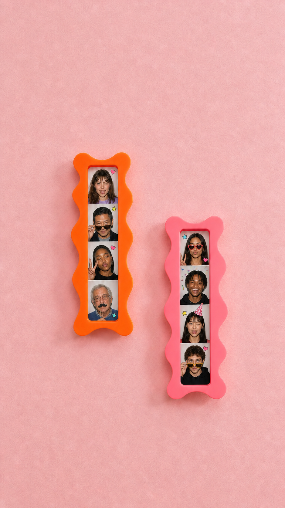 Cadre photo pour bandes de photomaton