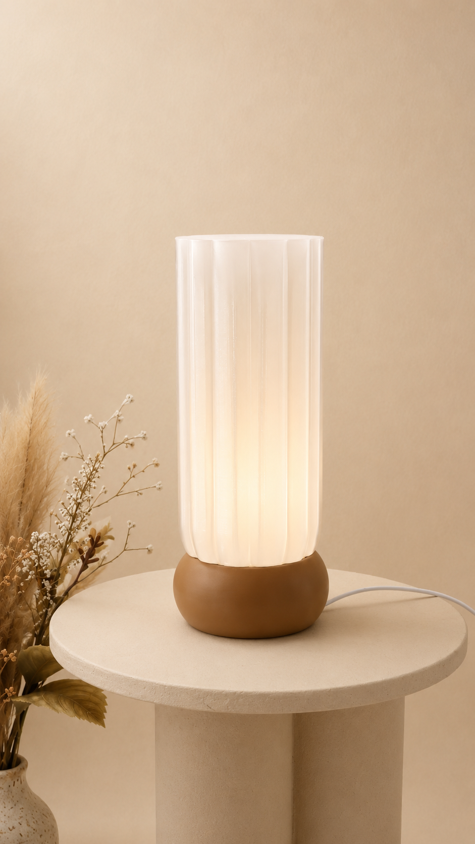 Lampe Tube Transparente