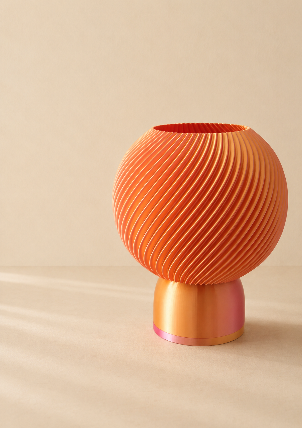 Lampe à poser Rose Orange