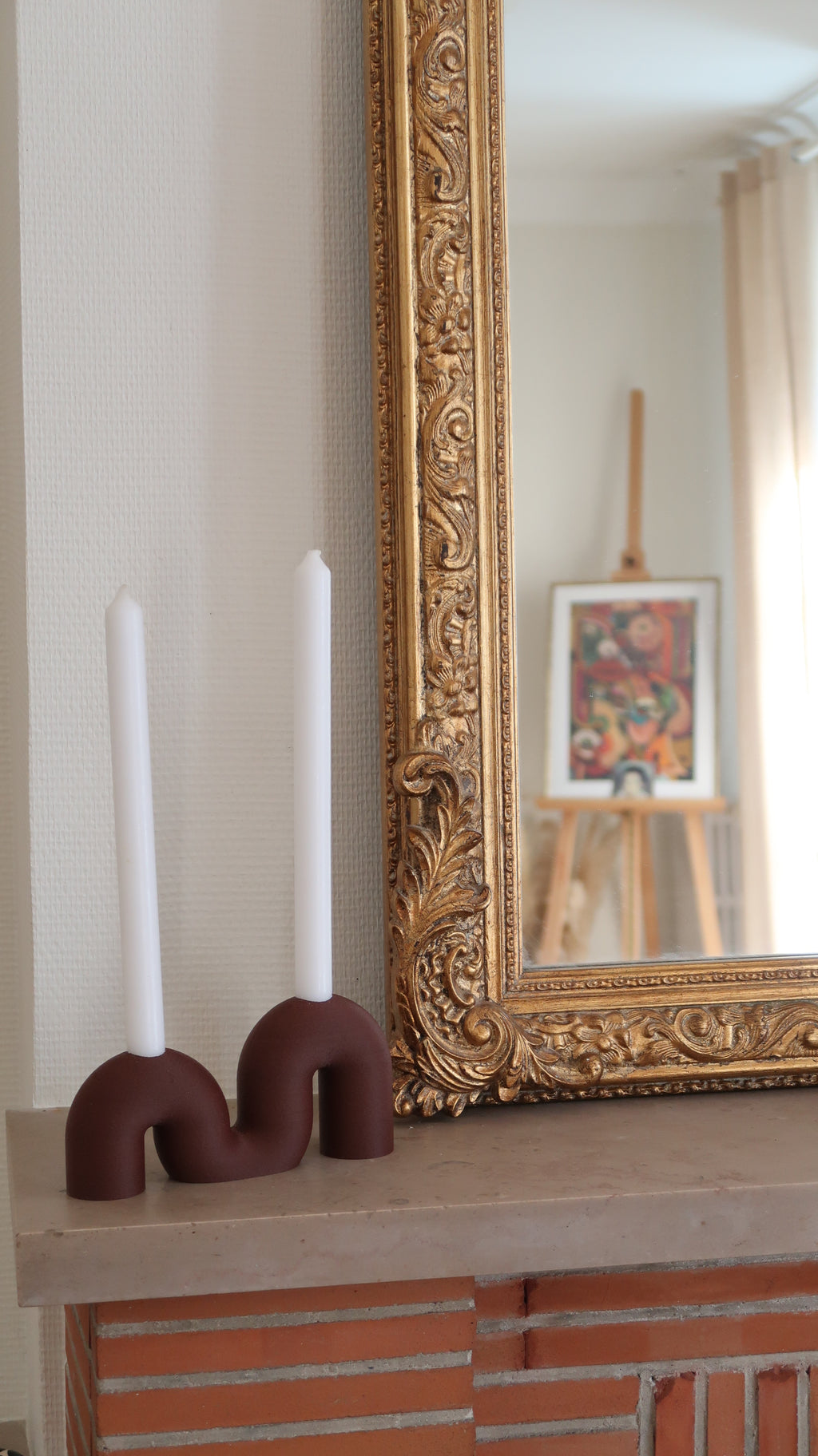 Bougeoir double - Chandelier design