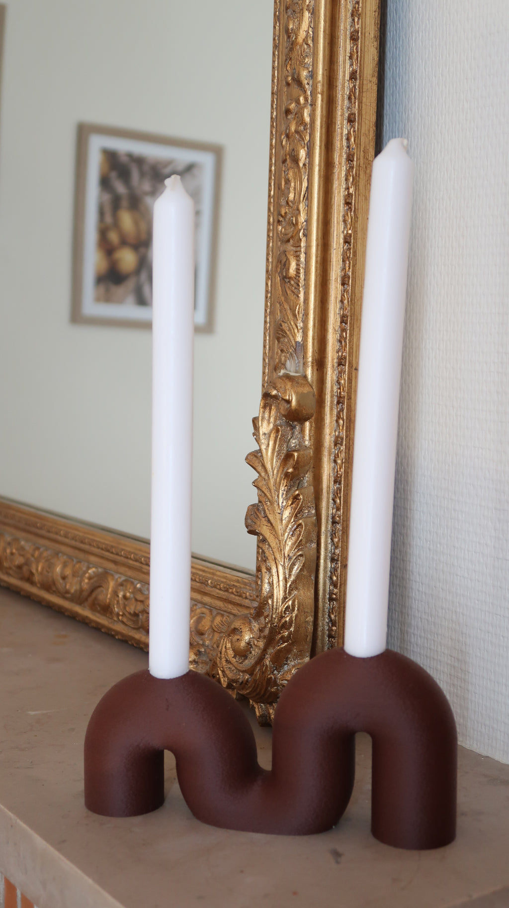 Bougeoir double - Chandelier design