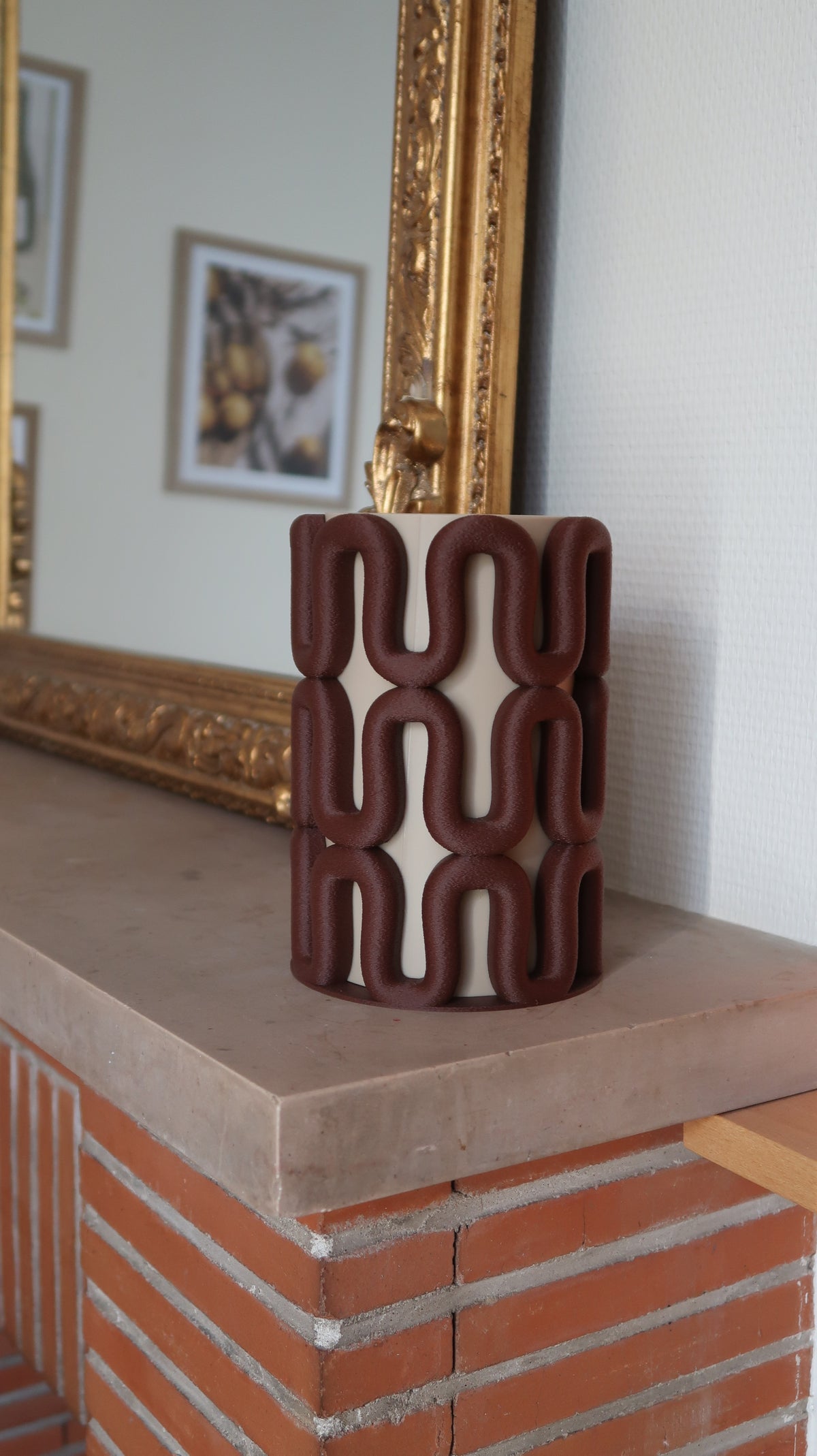 Vase Ondulé Design 70’s