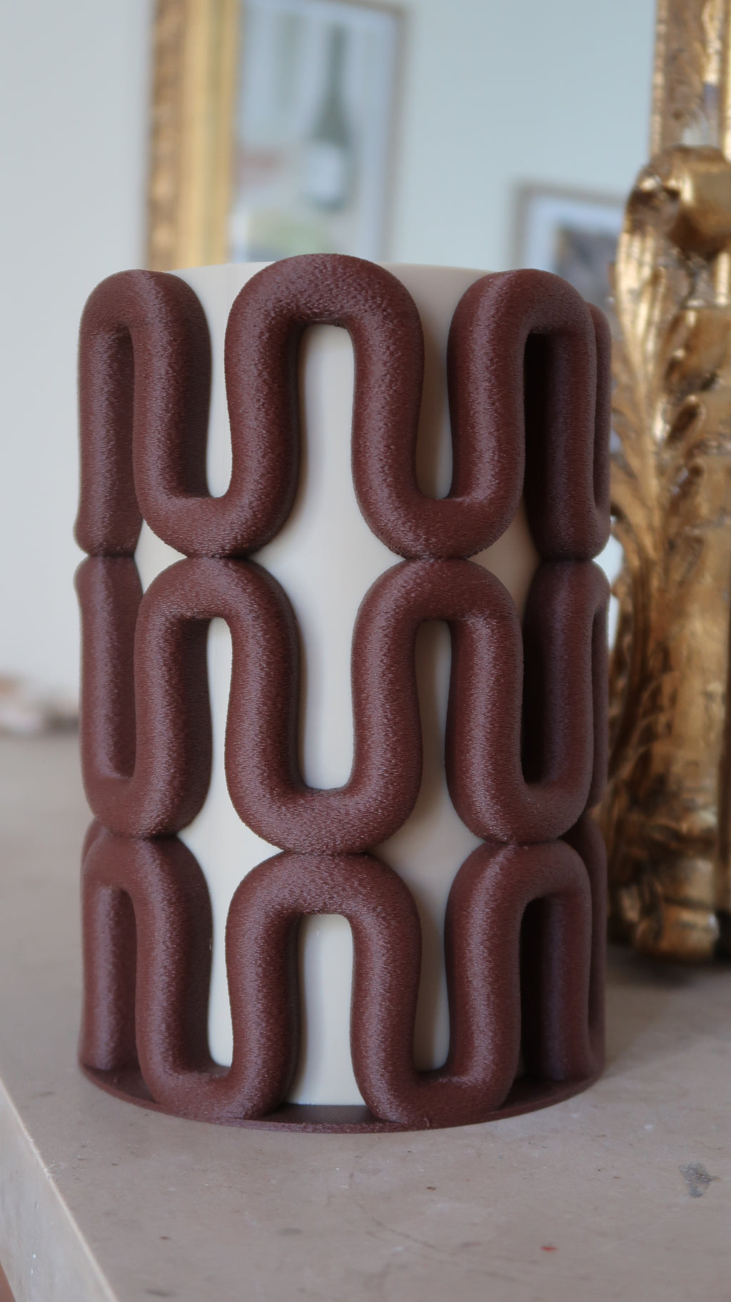 Vase Ondulé Design 70’s