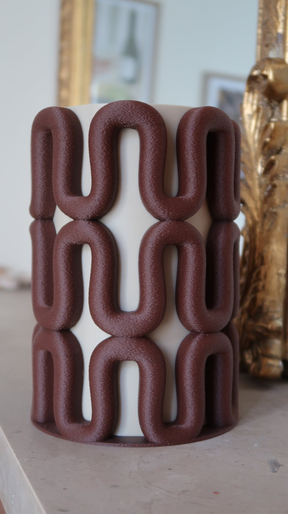 Vase Ondulé Design 70’s