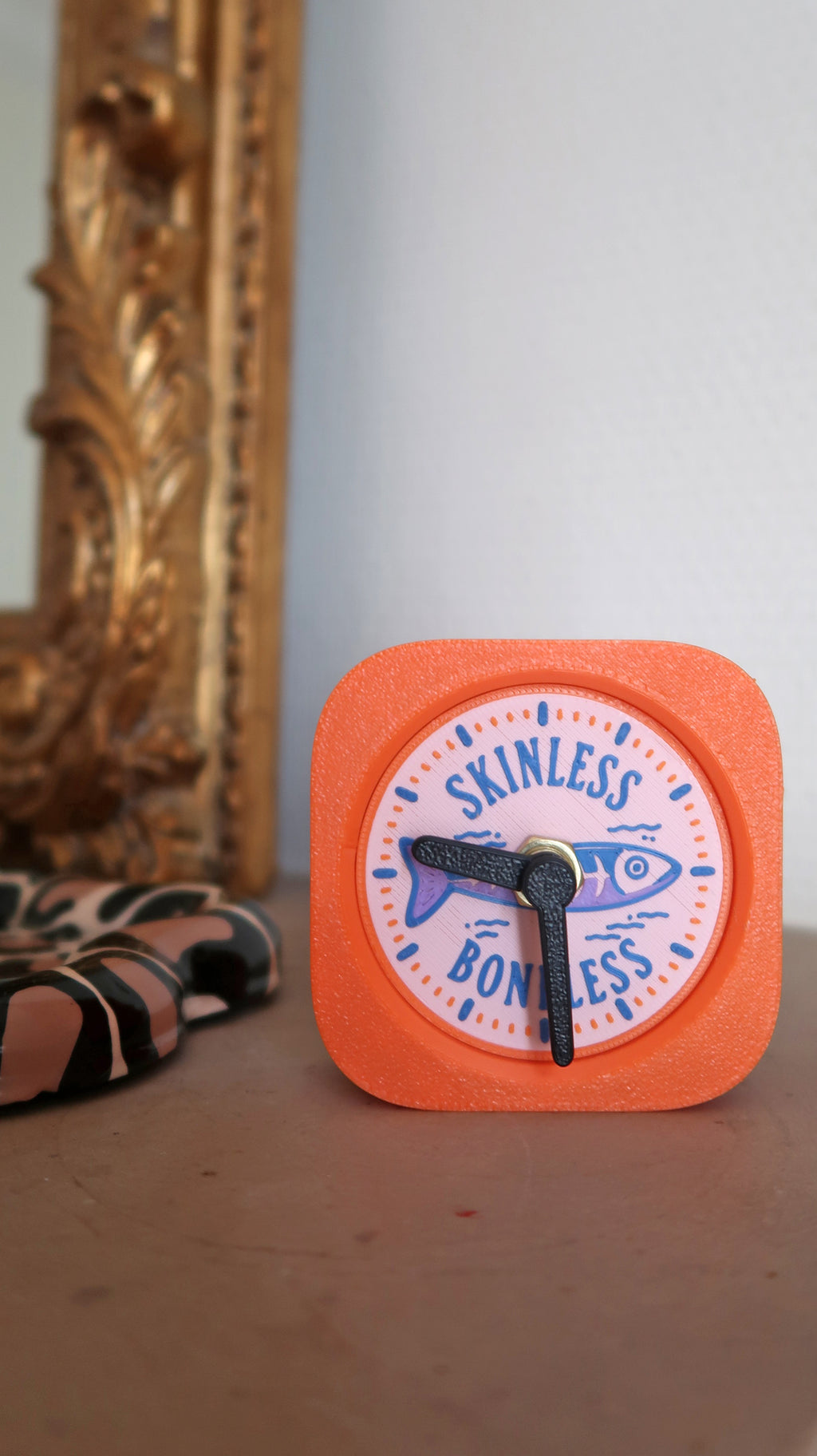 Horloge de bureau Sardine