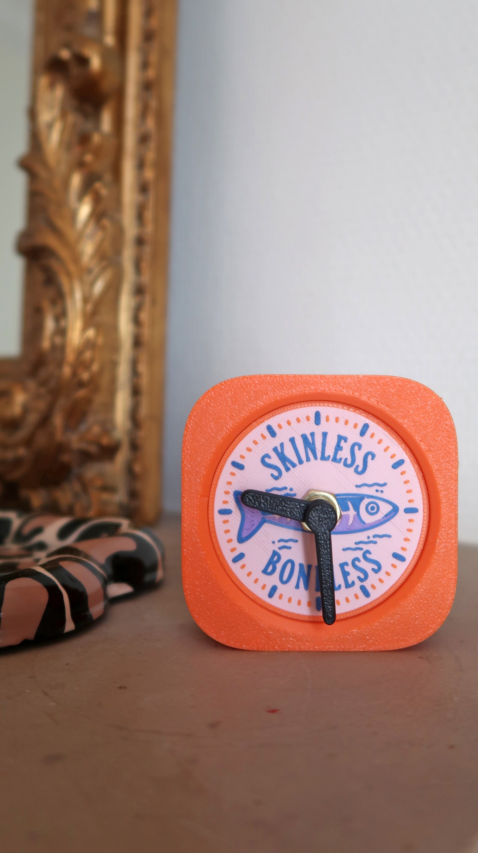 Horloge de bureau Sardine