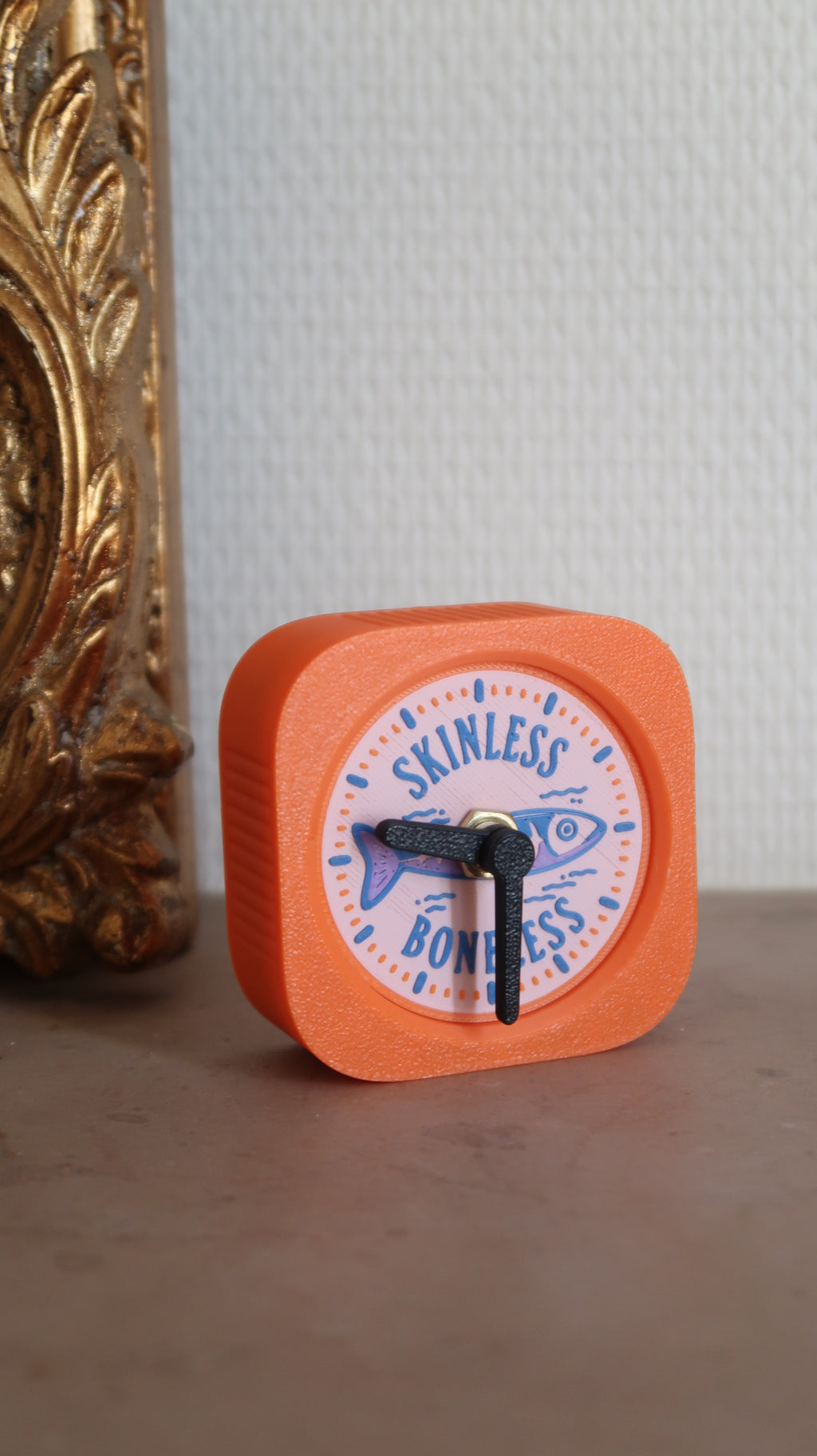 Horloge de bureau Sardine