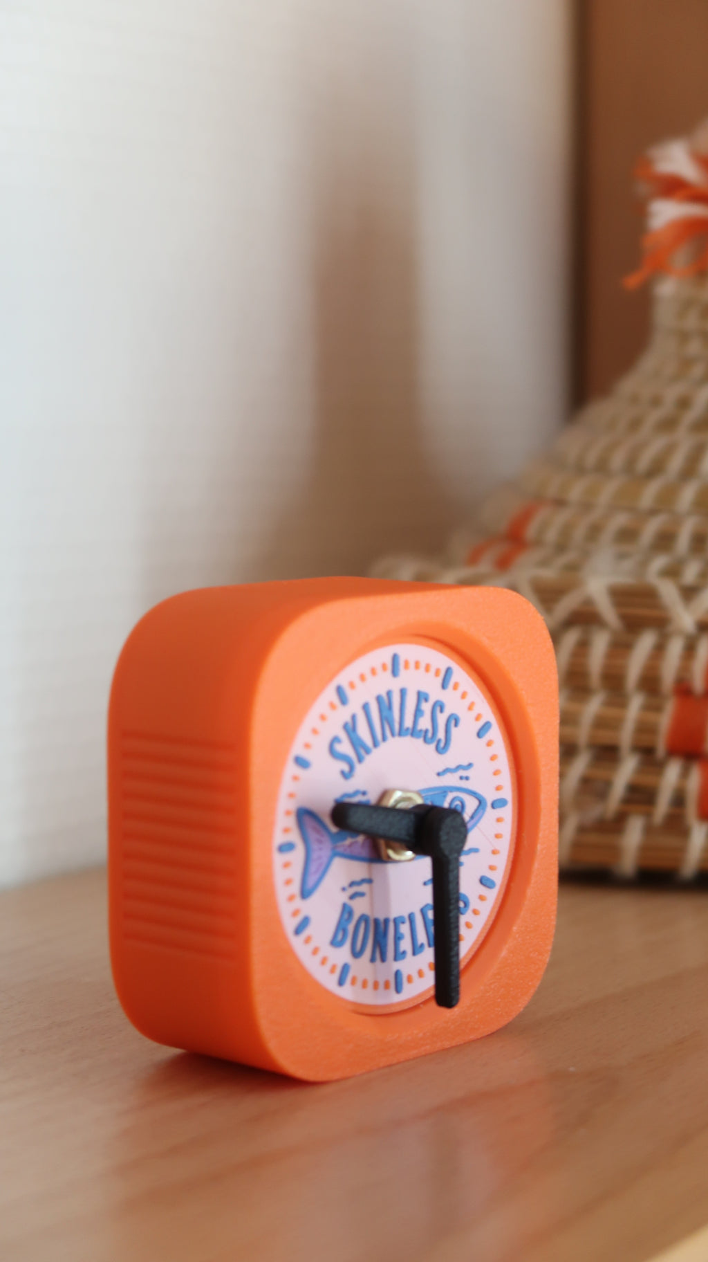 Horloge de bureau Sardine