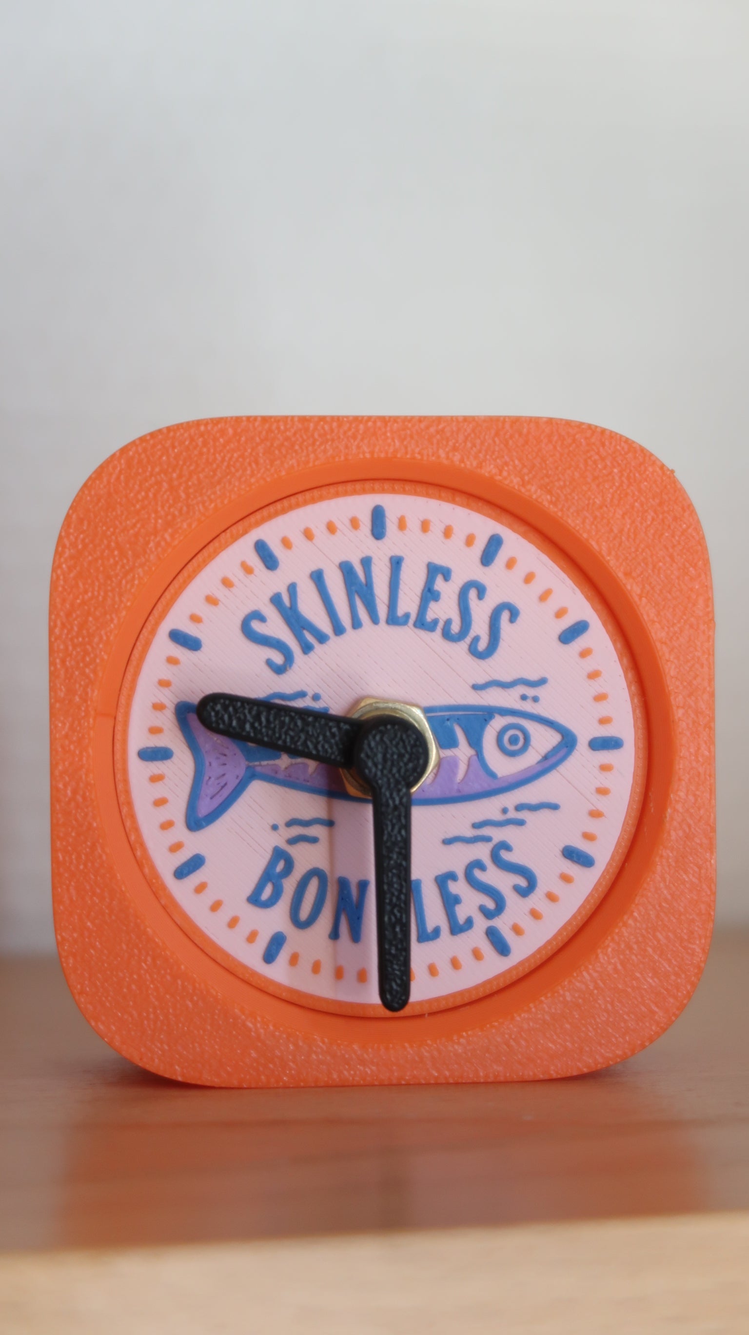 Horloge de bureau Sardine