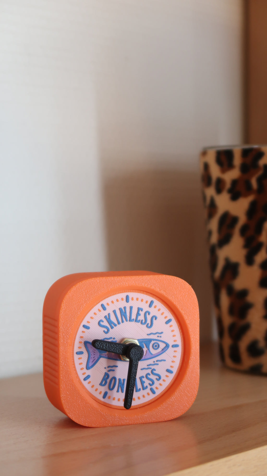 Horloge de bureau Sardine