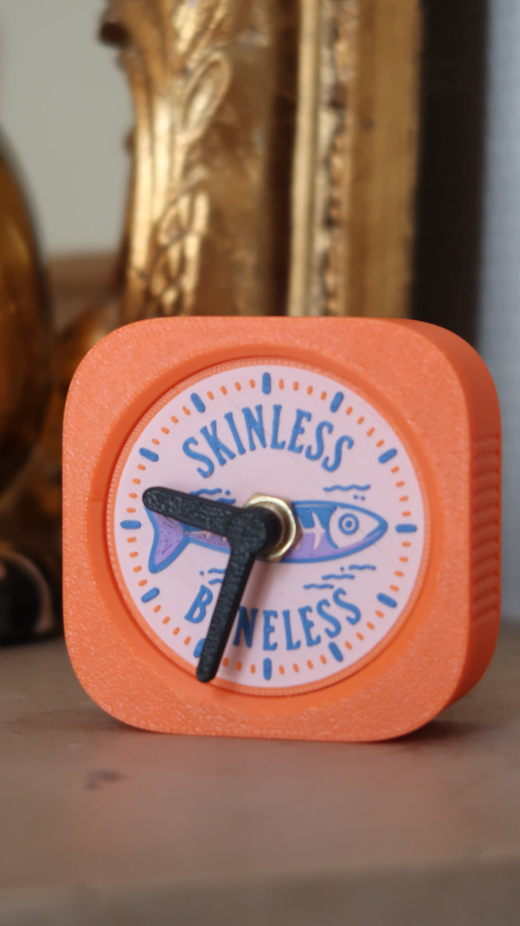 Horloge de bureau Sardine