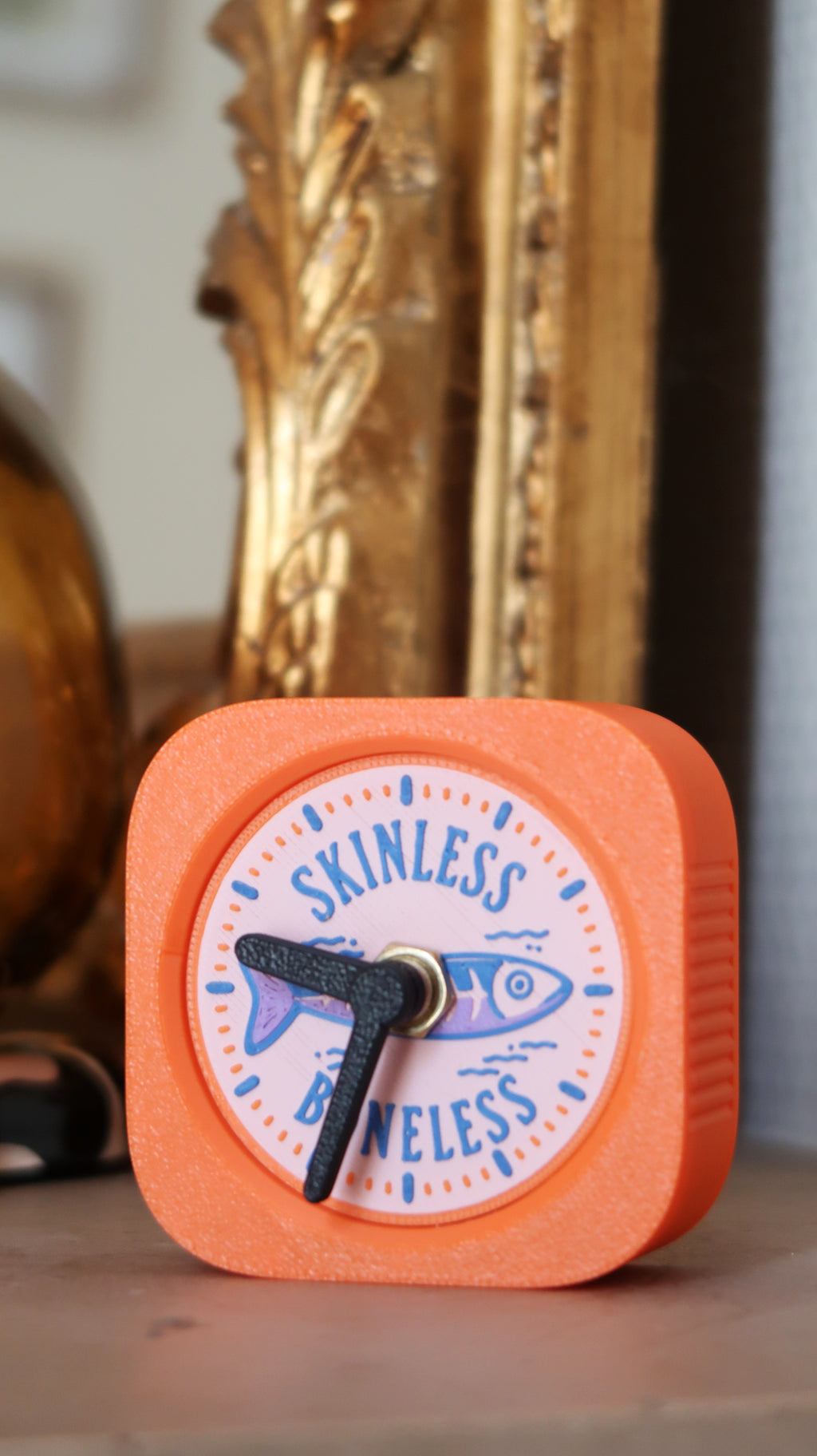 Horloge de bureau Sardine