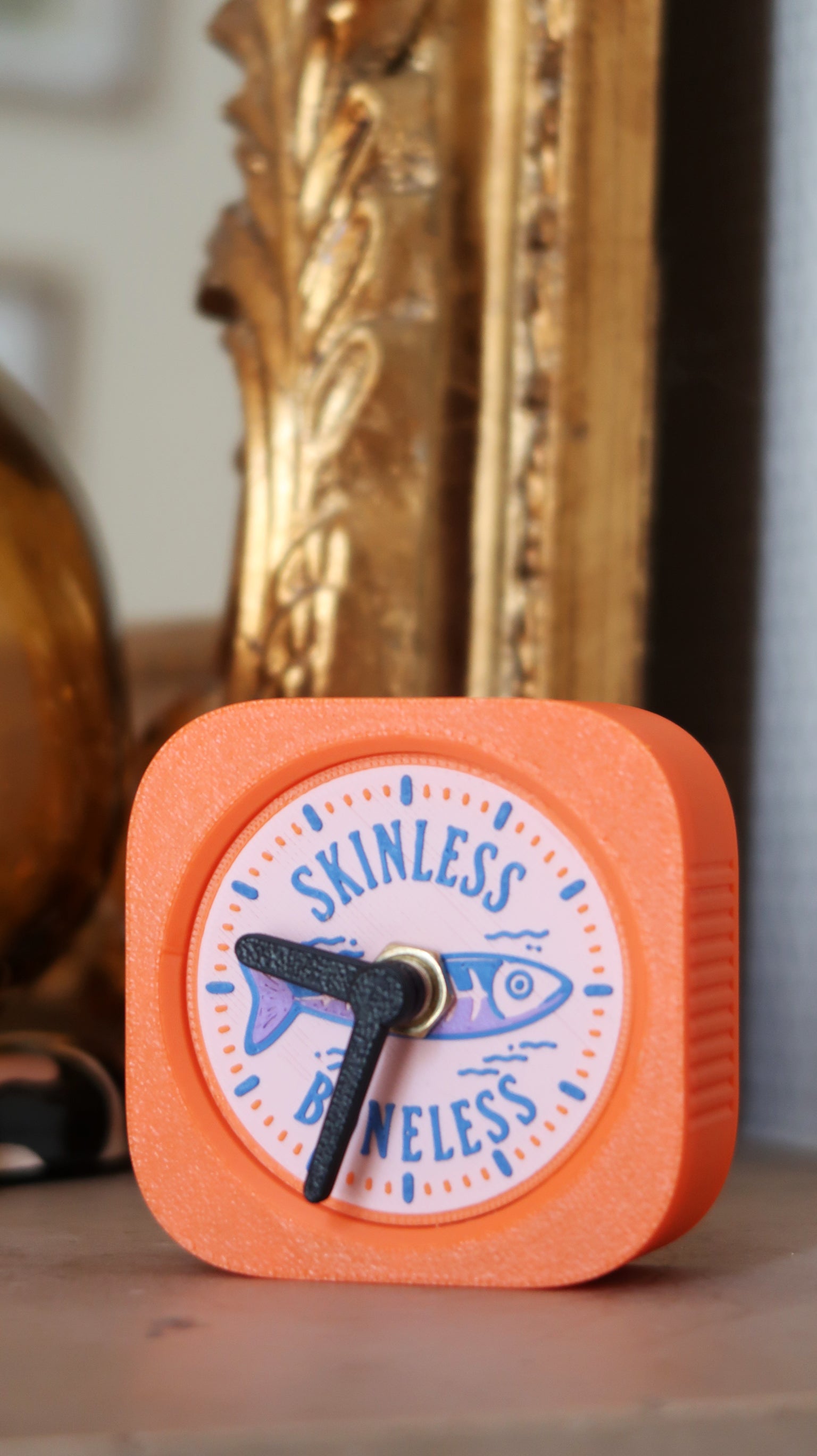 Horloge de bureau Sardine