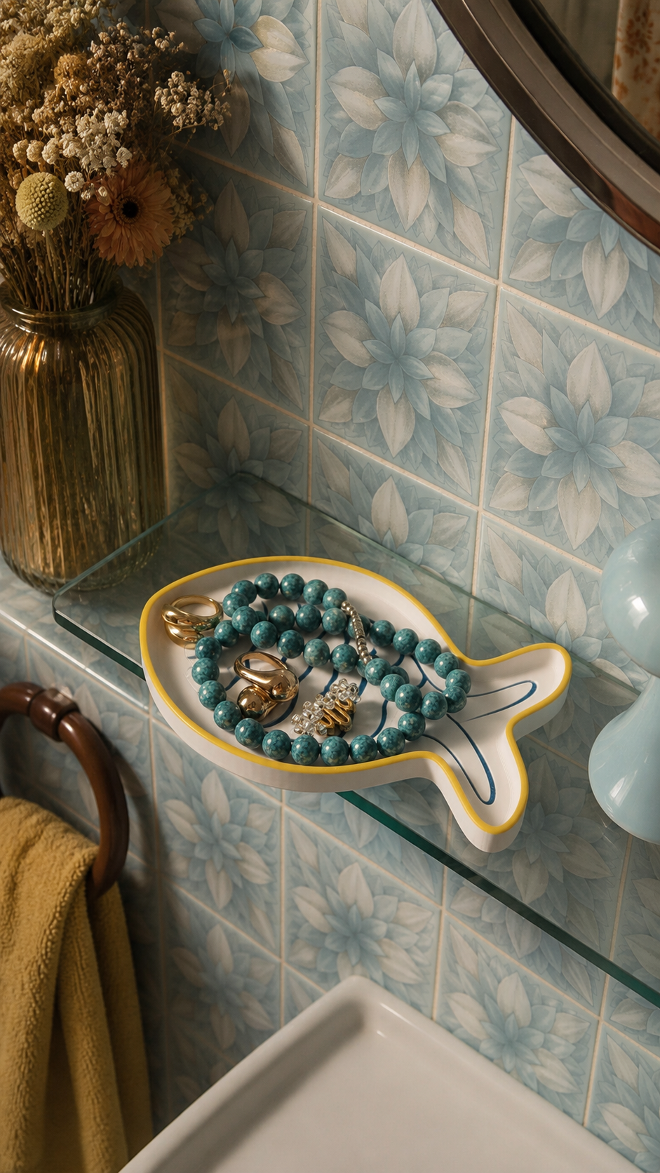 Porte-bijoux poisson - Vide-poche design