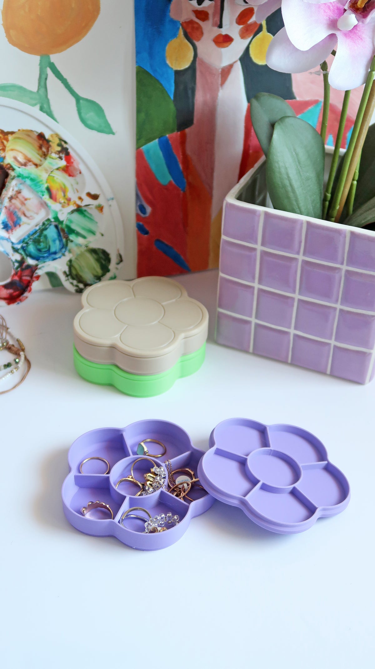 Boîte à Bijoux Fleur