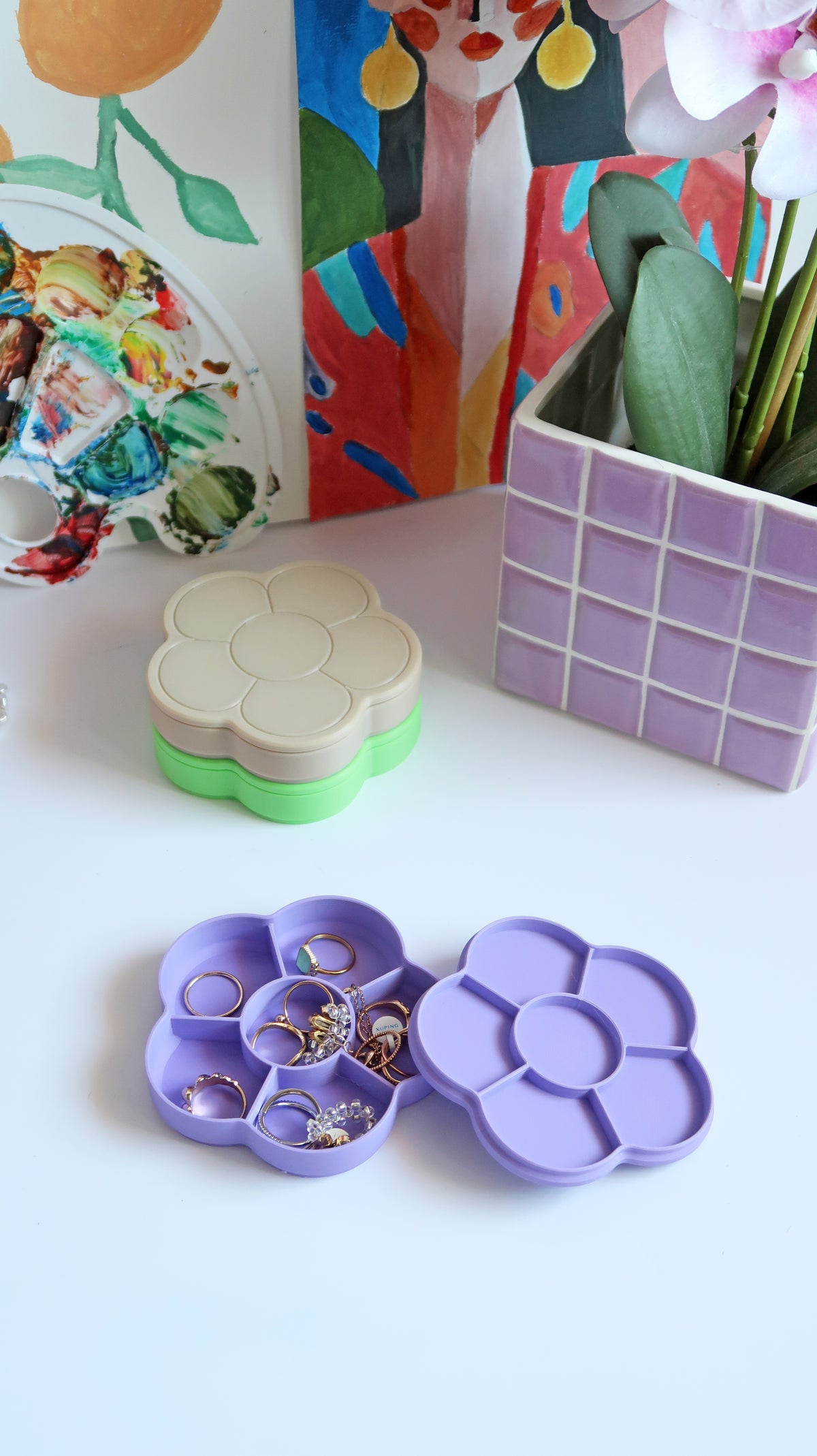 Boîte à Bijoux Fleur
