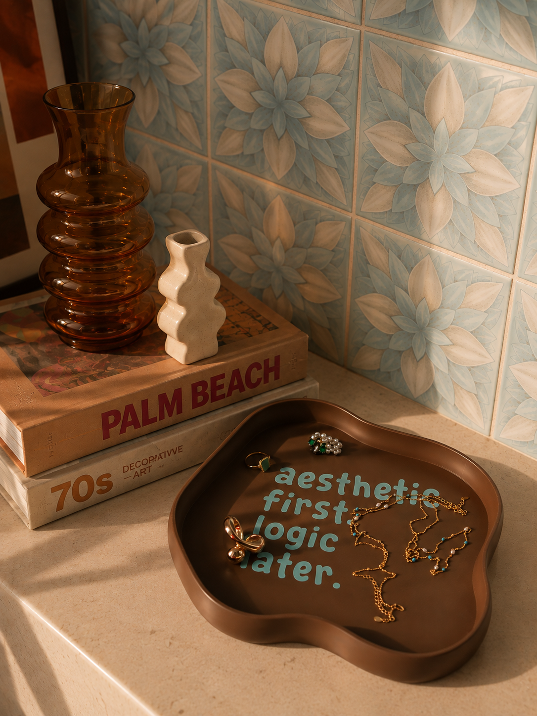Plateau décoratif Vide-poche coloré