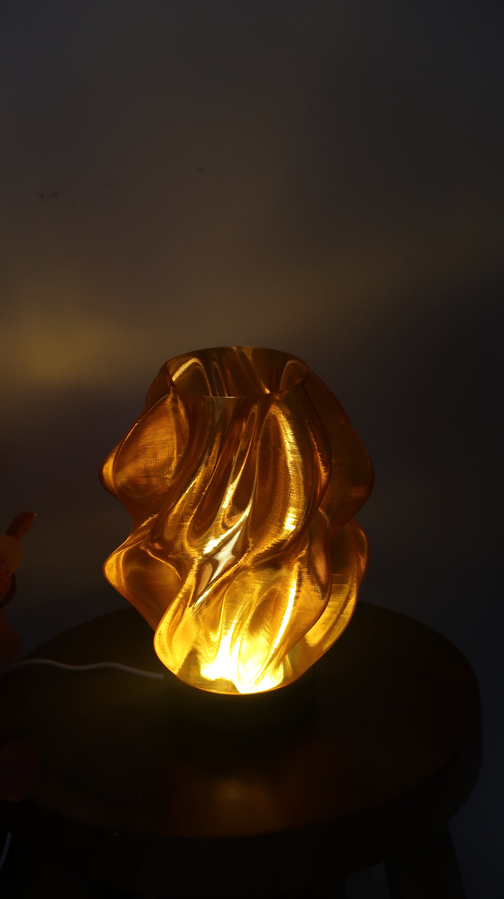 Lampe LED design translucide