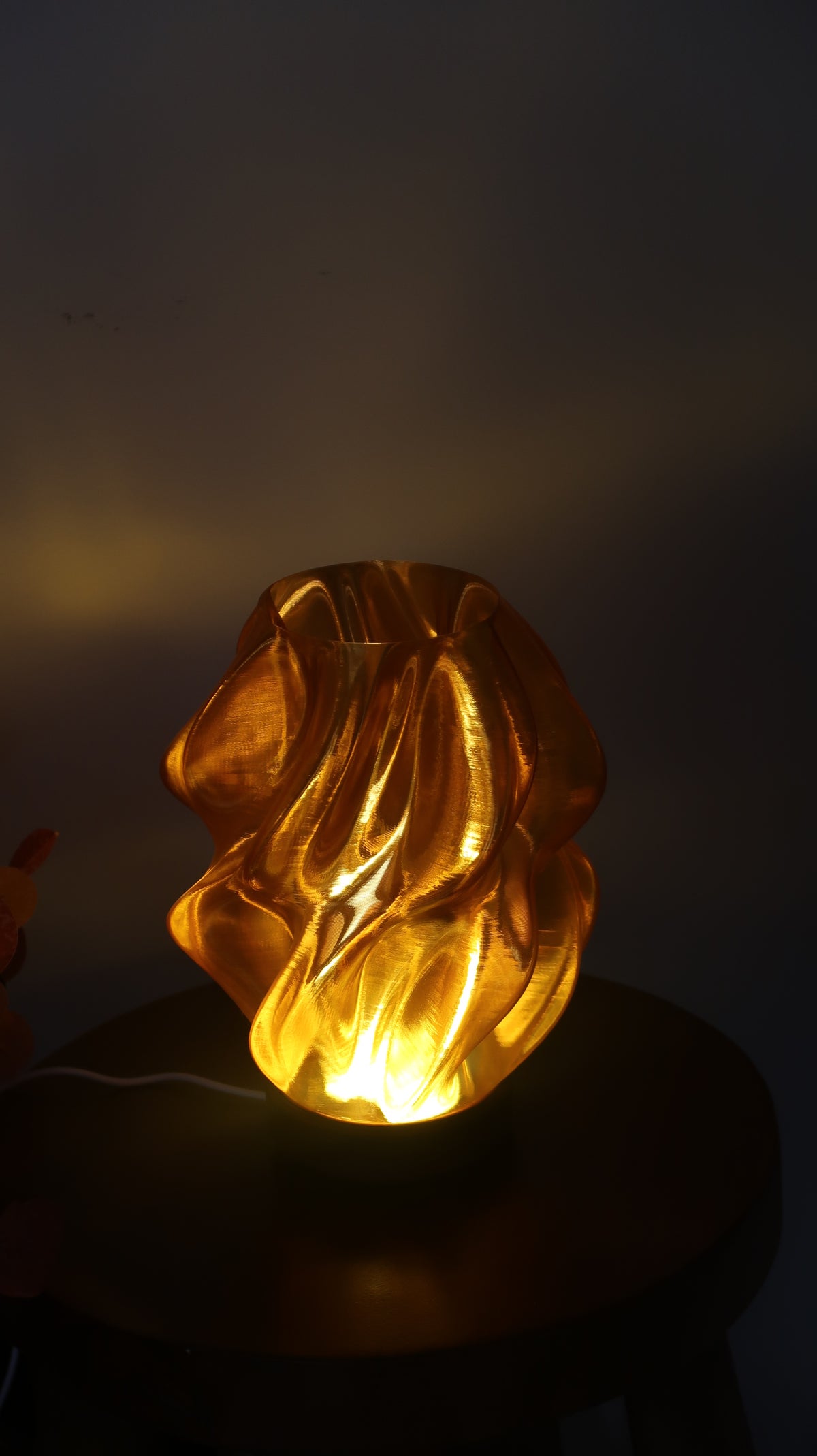 Lampe LED design translucide