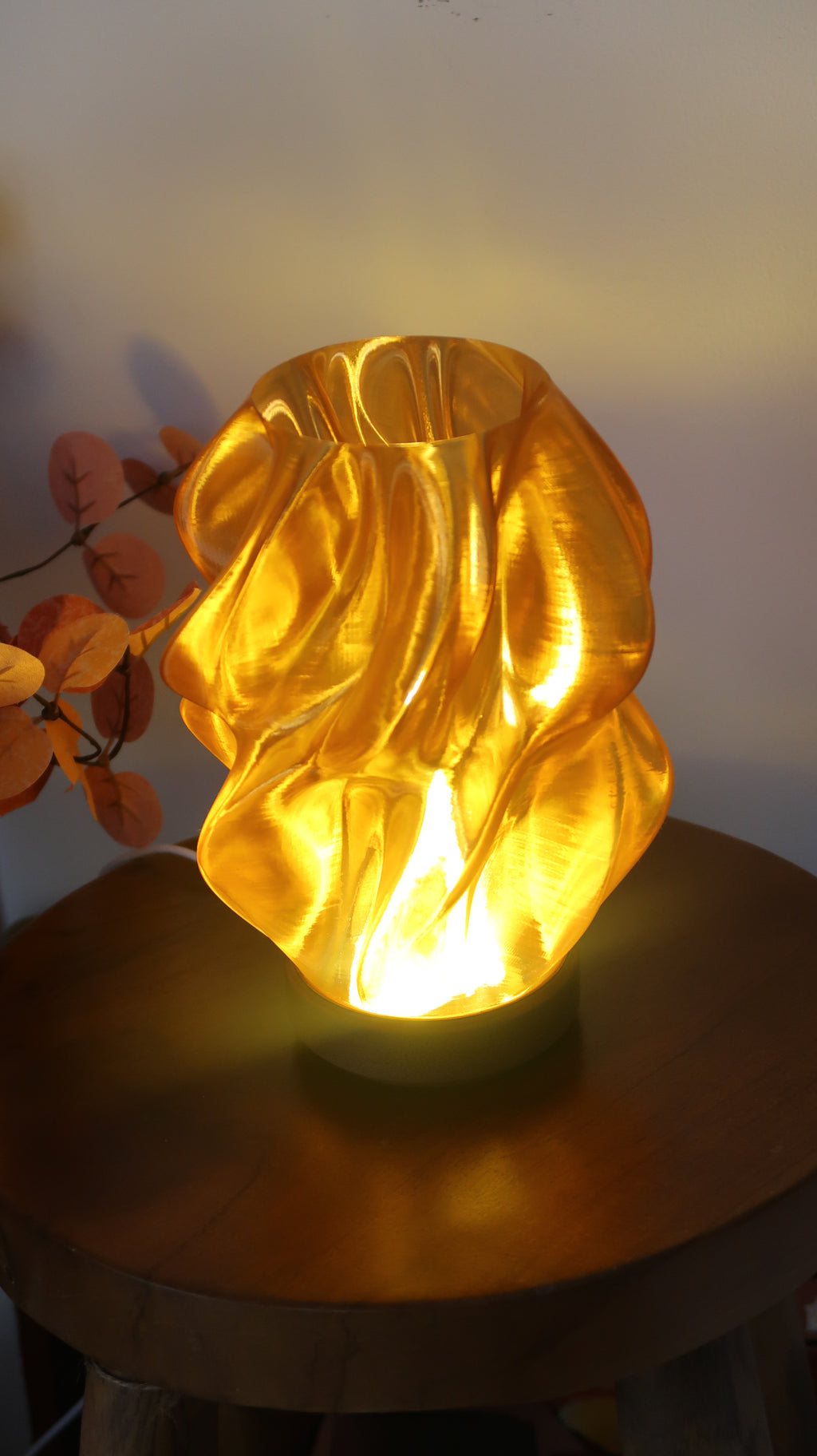 Lampe LED design translucide