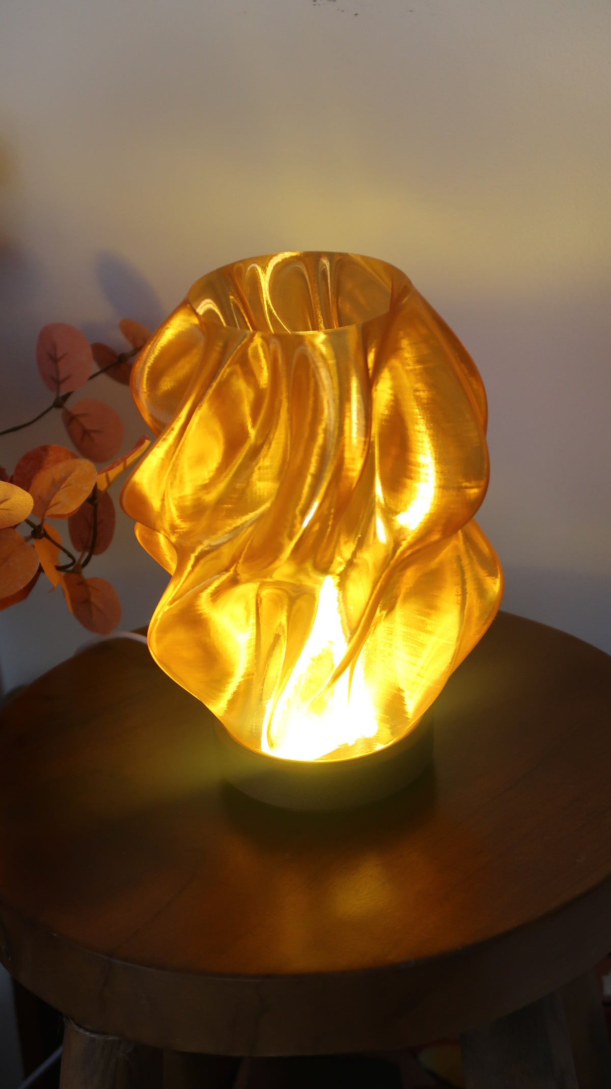 Lampe LED design translucide