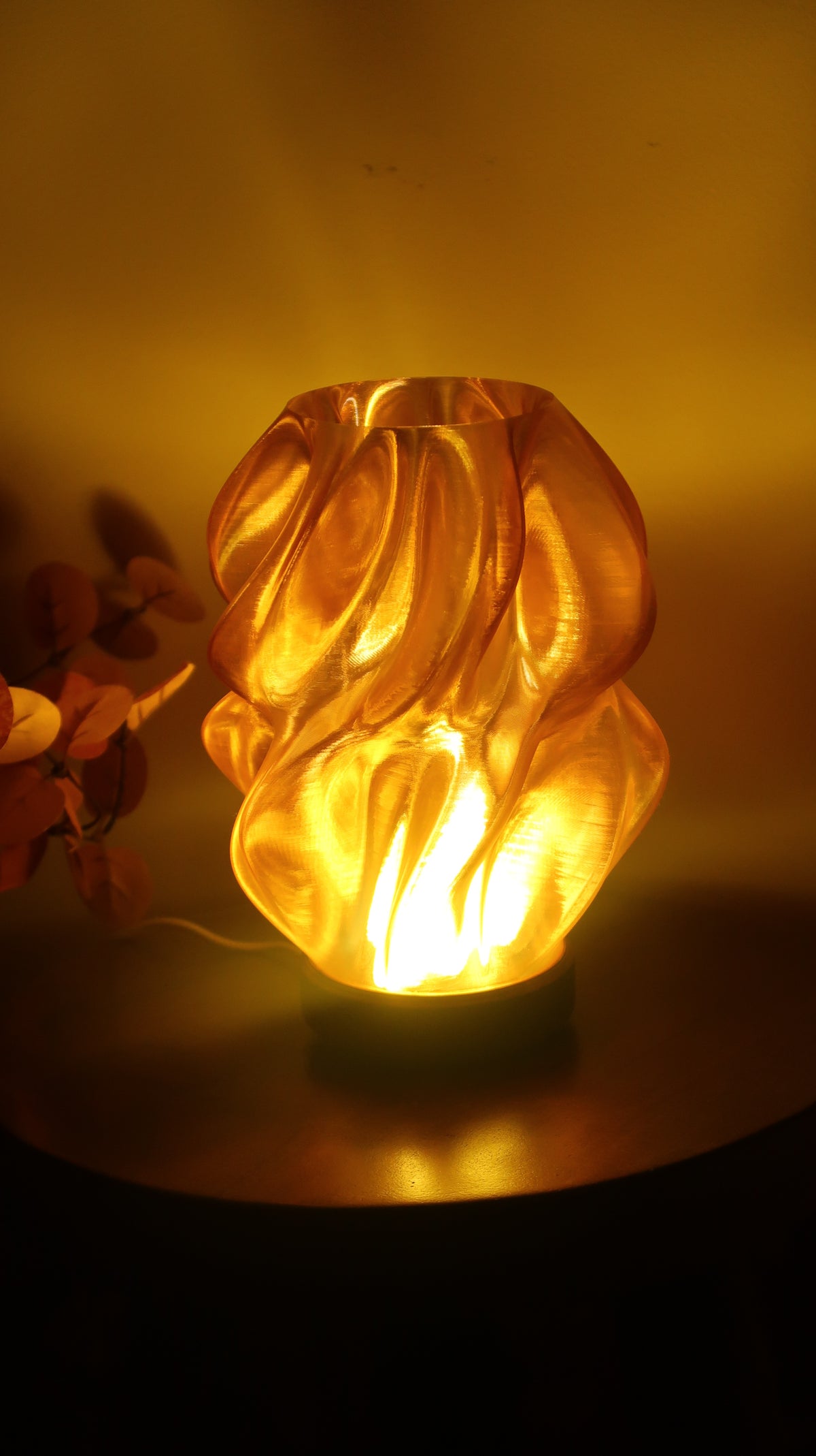 Lampe LED design translucide