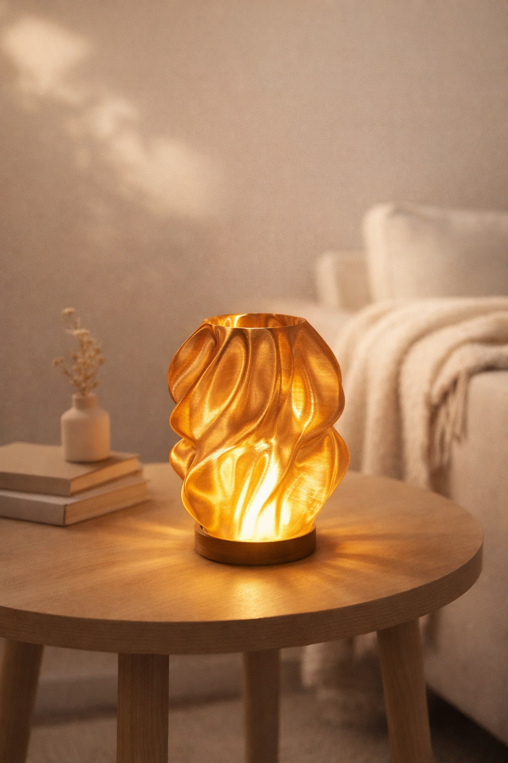 Lampe LED design translucide