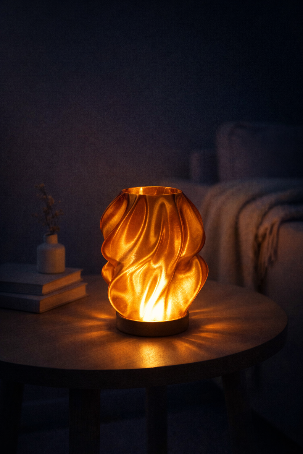 Lampe LED design translucide