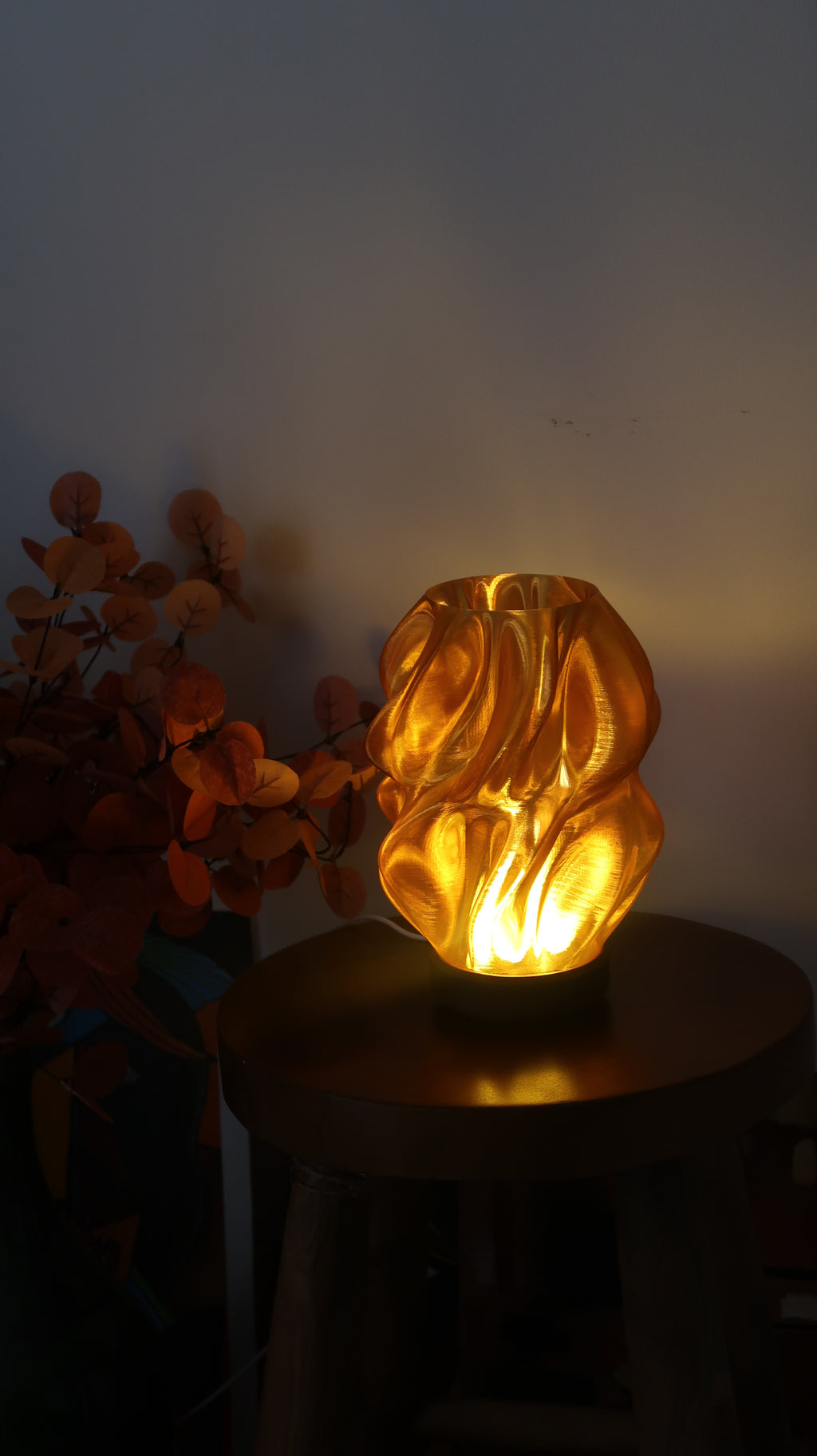 Lampe LED design translucide