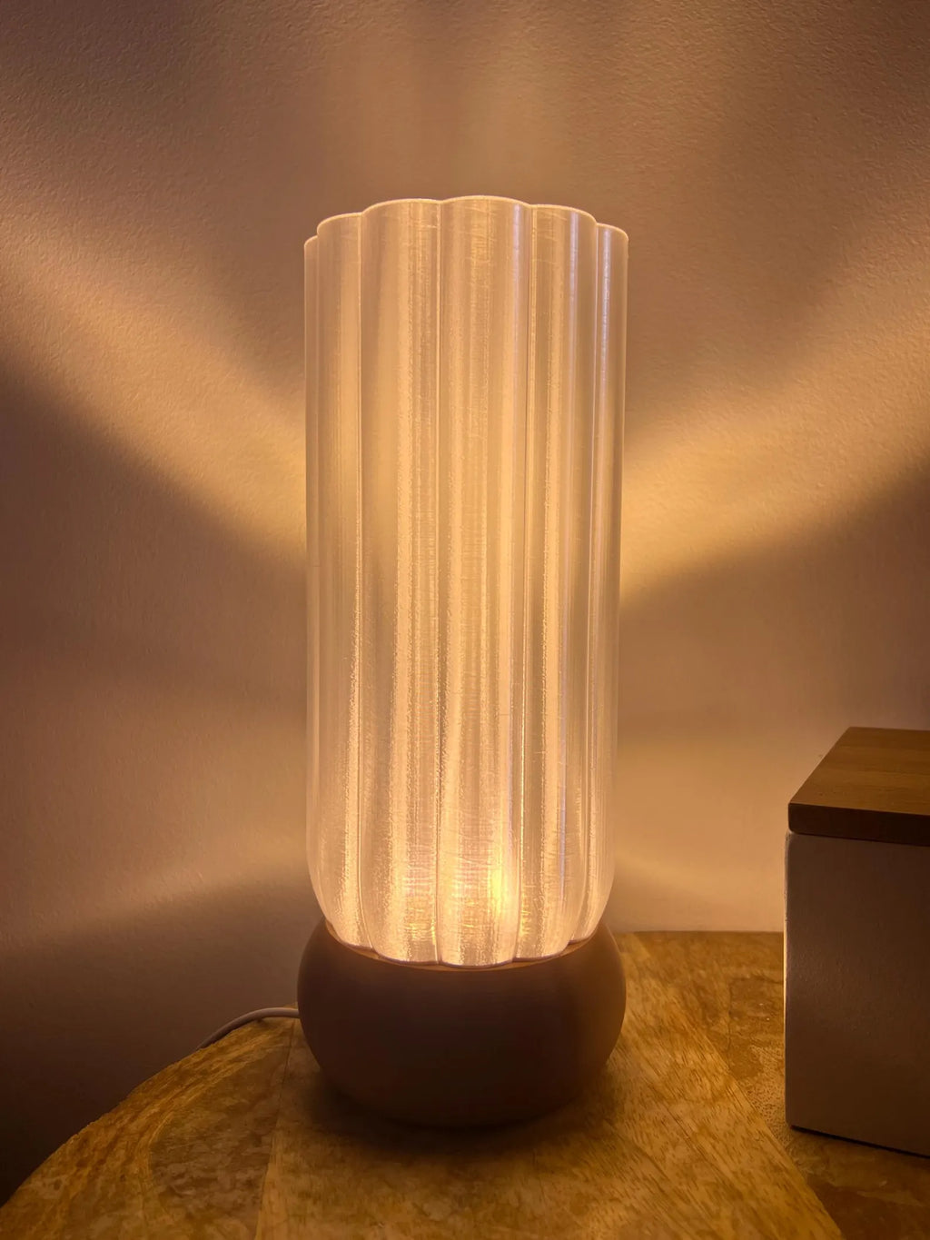 Lampe Tube Transparente