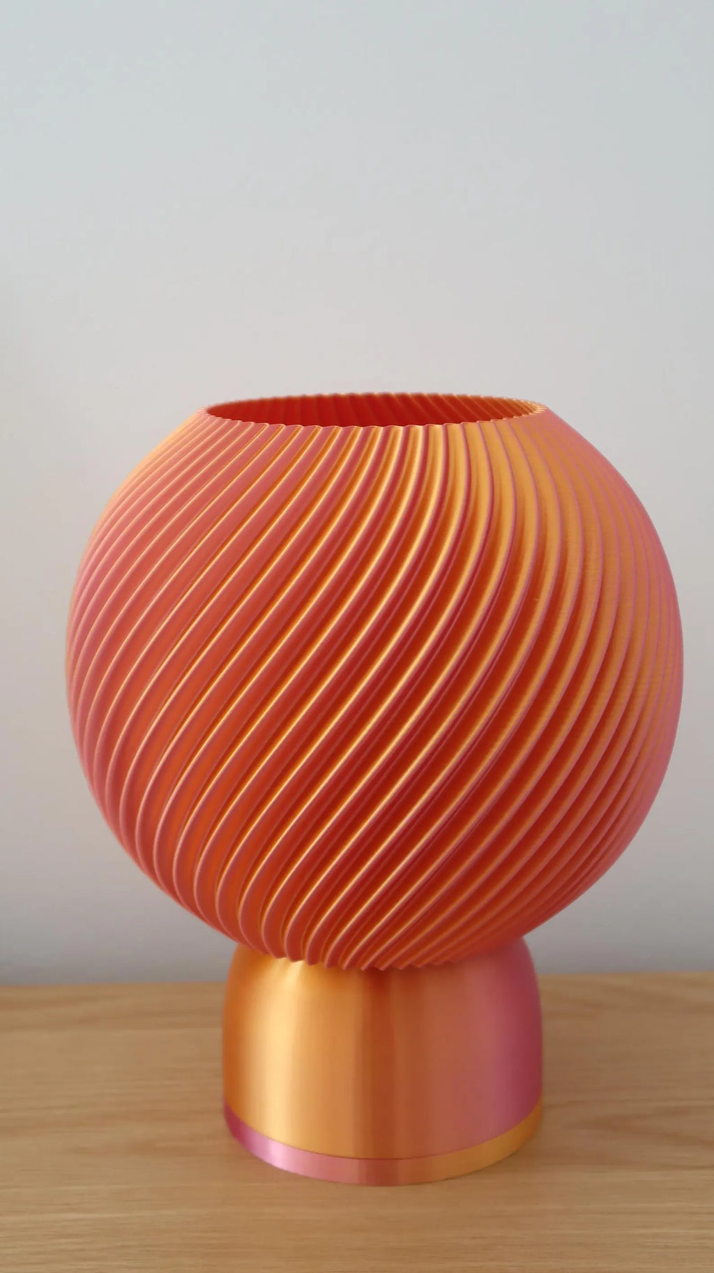 Lampe à poser Rose Orange