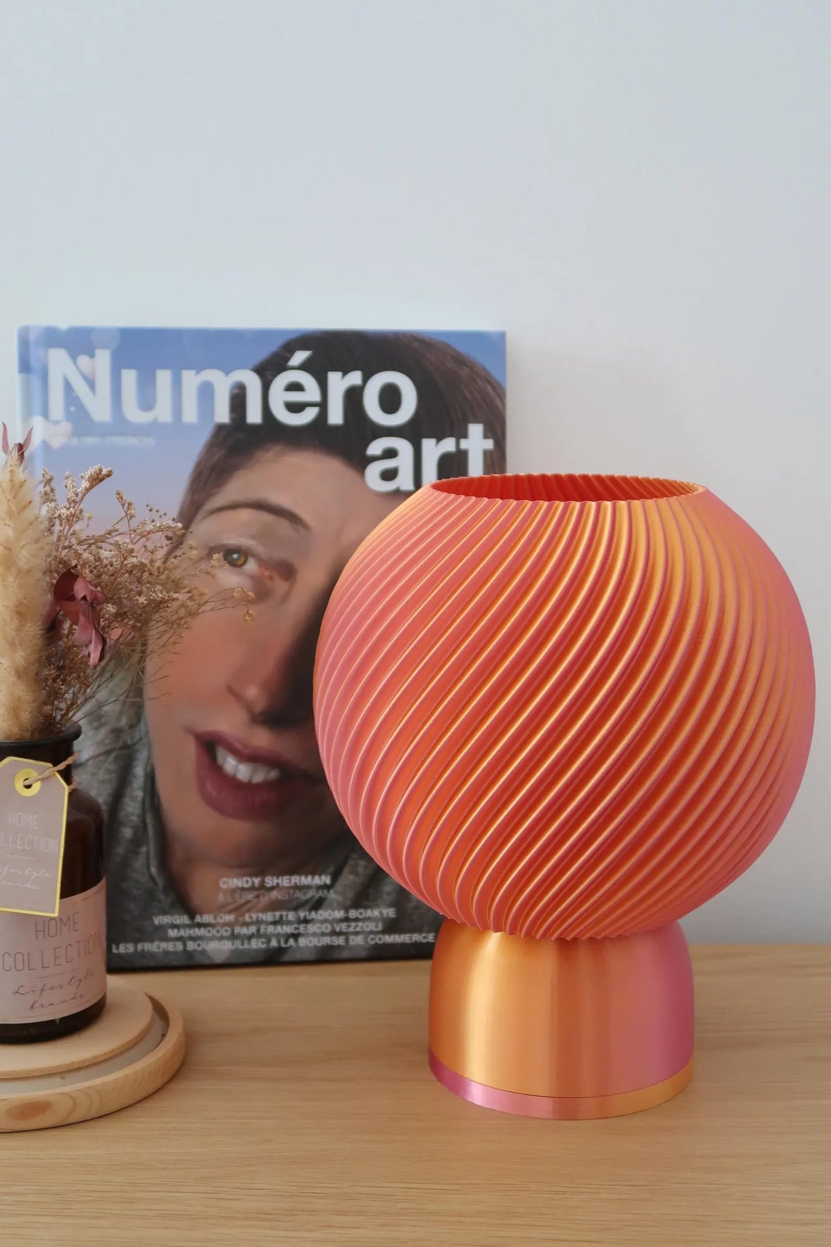 Lampe à poser Rose Orange