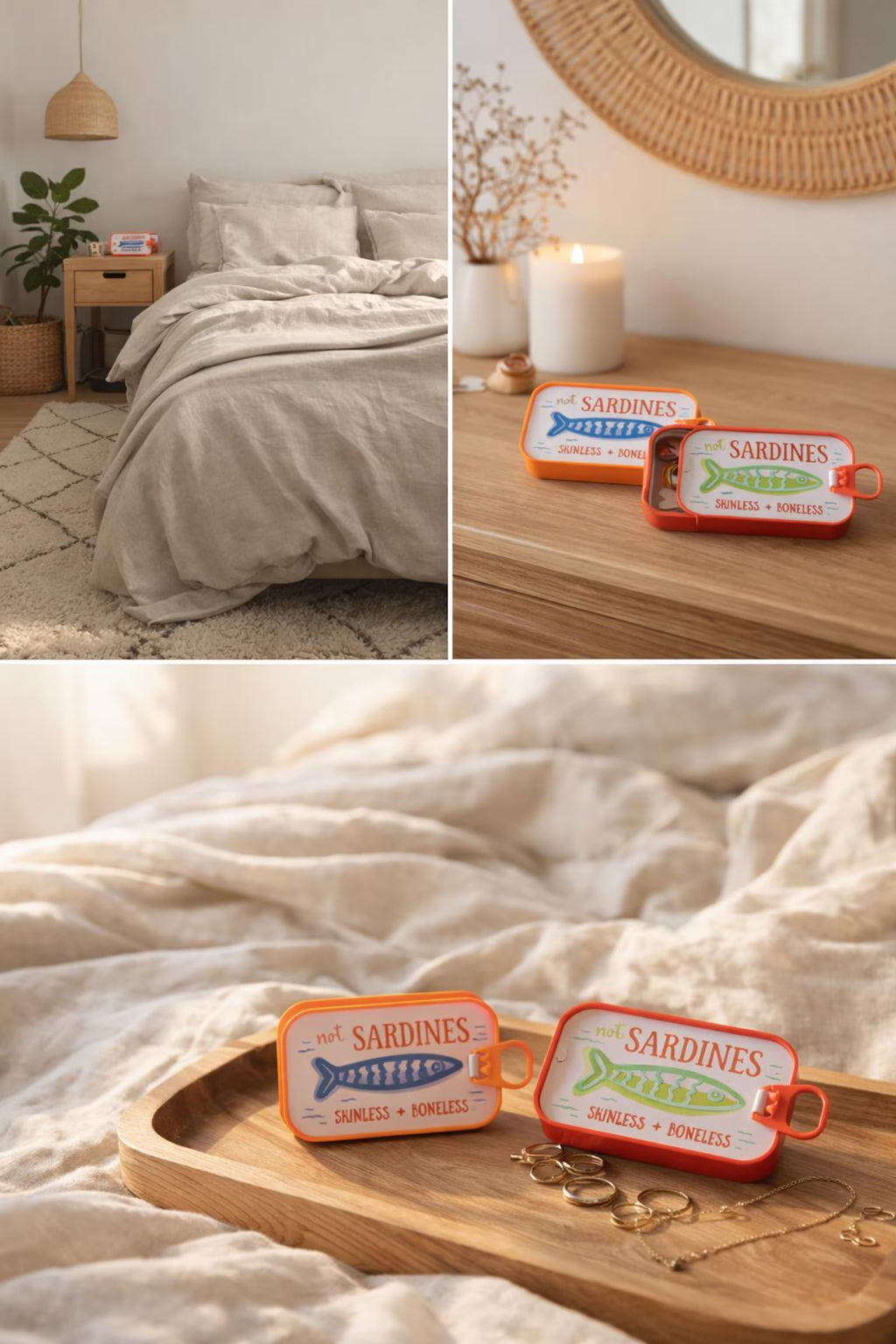 Boîte à bijoux sardine