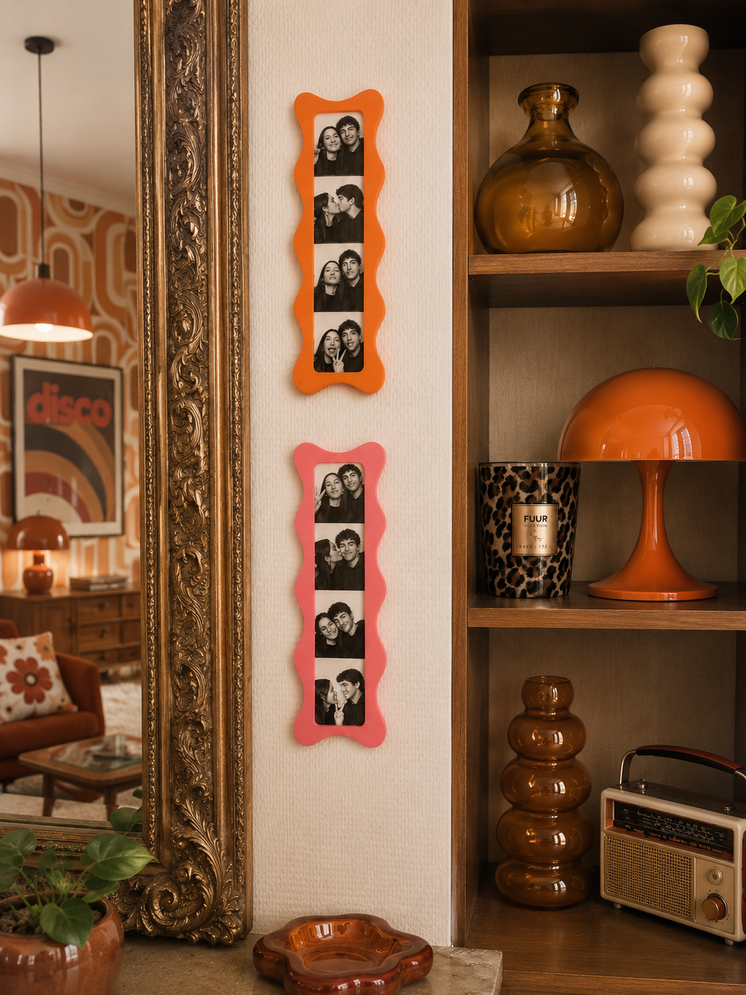 Cadre photo pour bandes de photomaton