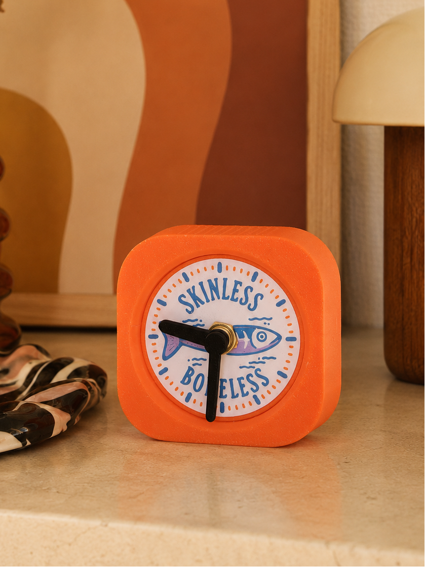 Horloge de bureau Sardine