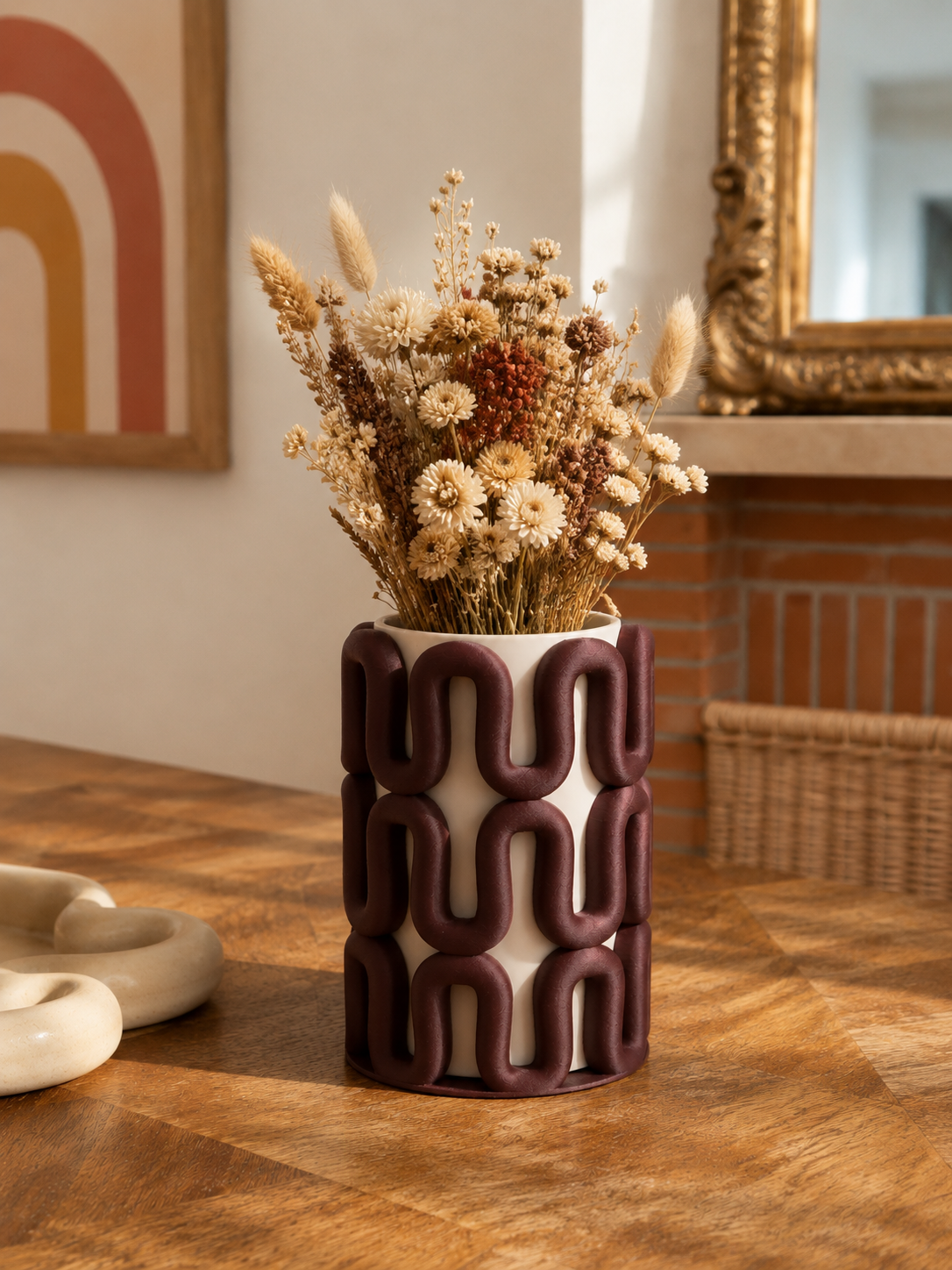 Vase Ondulé Design 70’s